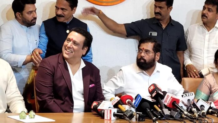 Govinda joins Shiv sena