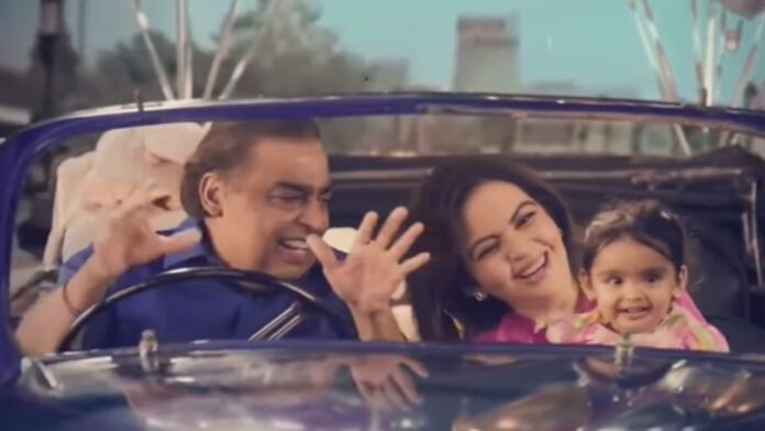 Mukesh and Nita Ambani cute video