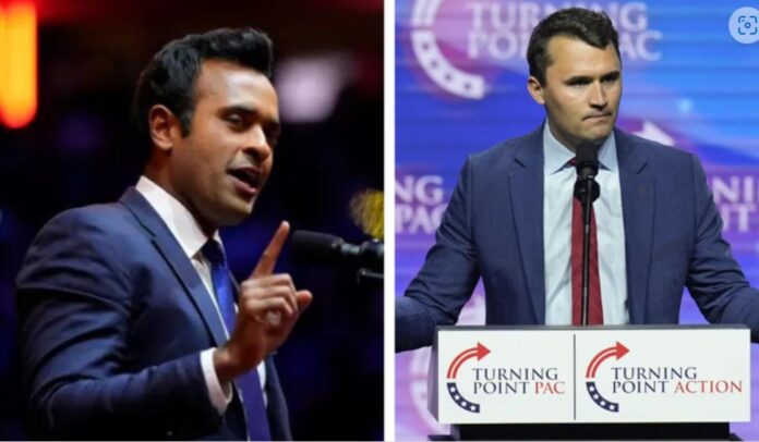 Vivek Ramaswamy, Charlie Kirk